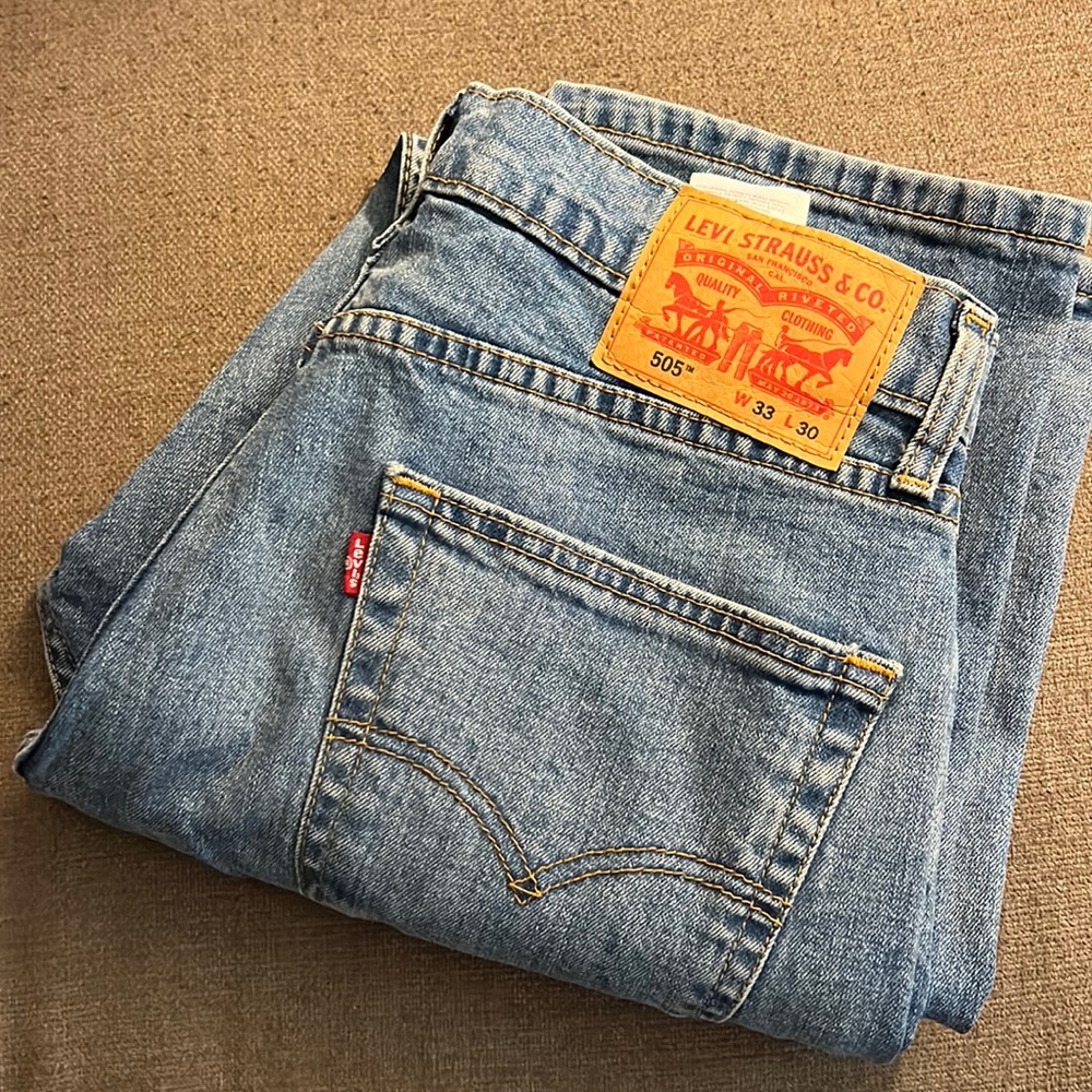 Levi’s 505 like new.